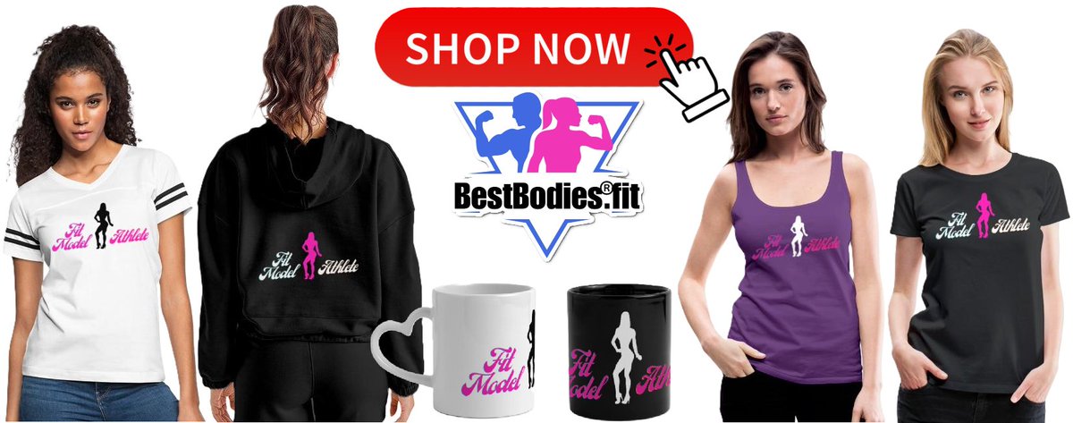 BBSuppsPlus's tweet image. Fit Model Athlete MERCH DROP!!😍
Click here to shop now: bestbodies.fit/p/store#!/all
Also on our Spring store here: bestbodies.creator-spring.com
Awesome items for you to wear at your competitions, fitness expos and in the gym to represent YOU as an athlete of the Fit Model Division! 👙👕