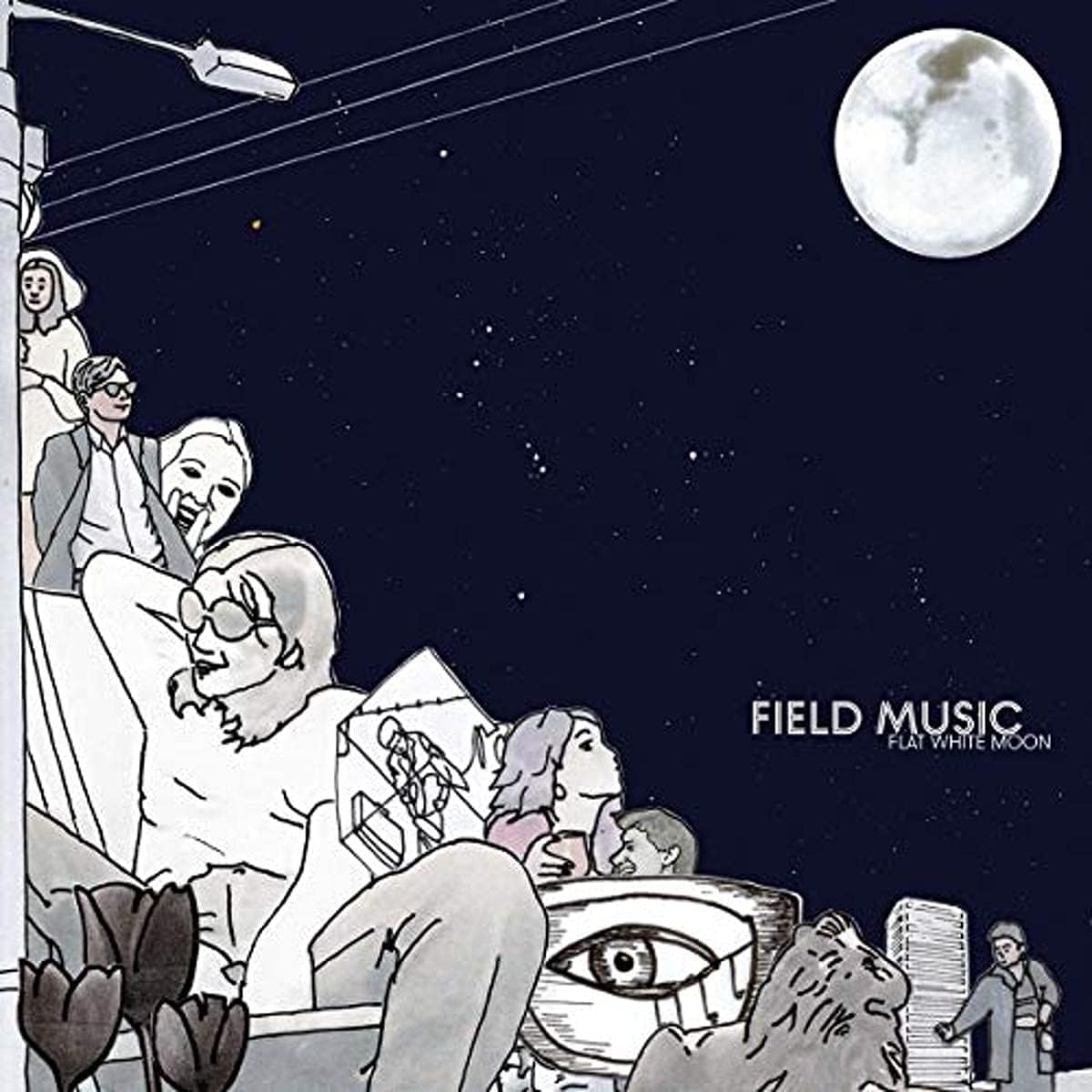 vinyldealuk's tweet image. #FieldMusic - Flat White Moon £12.22 #ad amzn.to/42HffE4
