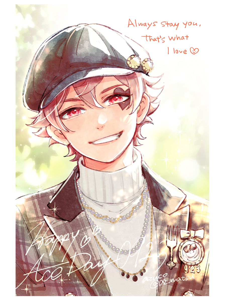 ぴよ】ツイステ エース・トラッポラ 痛バ A3サイズのみ ぴよ】ツイステ