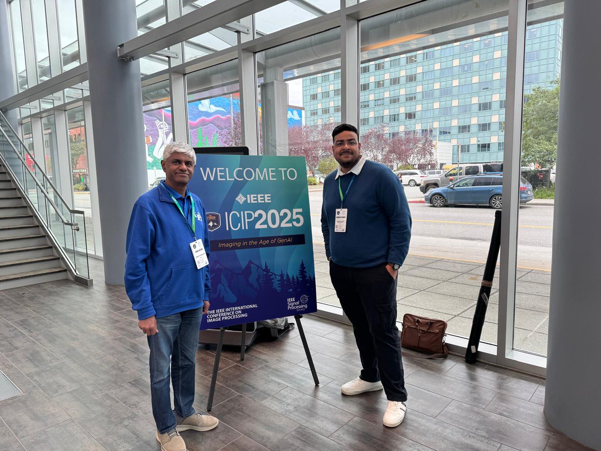 csespandey's tweet image. Just wrapped up a great  week in ICIP 2025 @ Anchorage, Alaska presenting our paper about  Matching cross-domain fingerprint images using contrastive training. It  was great getting inspired from brilliant minds.

#ICIP2025