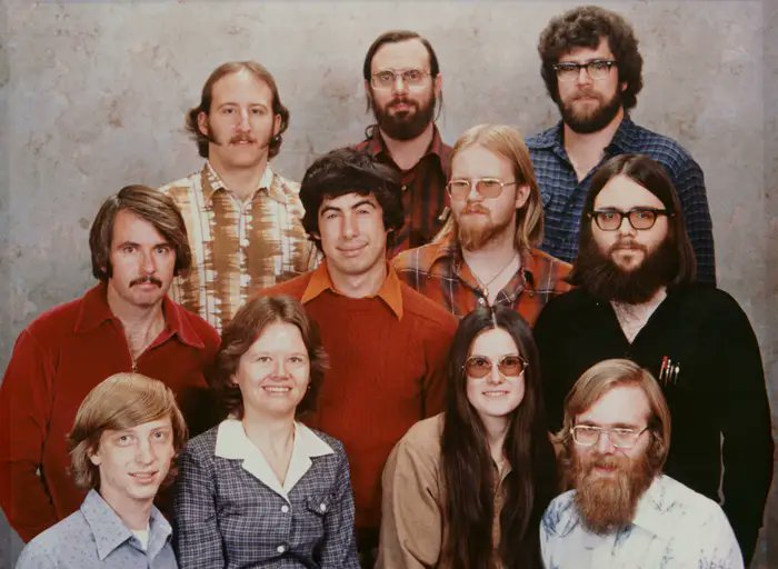 heywildrich's tweet image. looking at old photos of US tech companies, Microsoft, Xerox, Apple, Id Soft -- companies that changed entire markets, whose legacy continues today, I couldn&apos;t help but notice the lack of diversity.

there are no Indian equivalents. We don&apos;t need them. We never needed them.