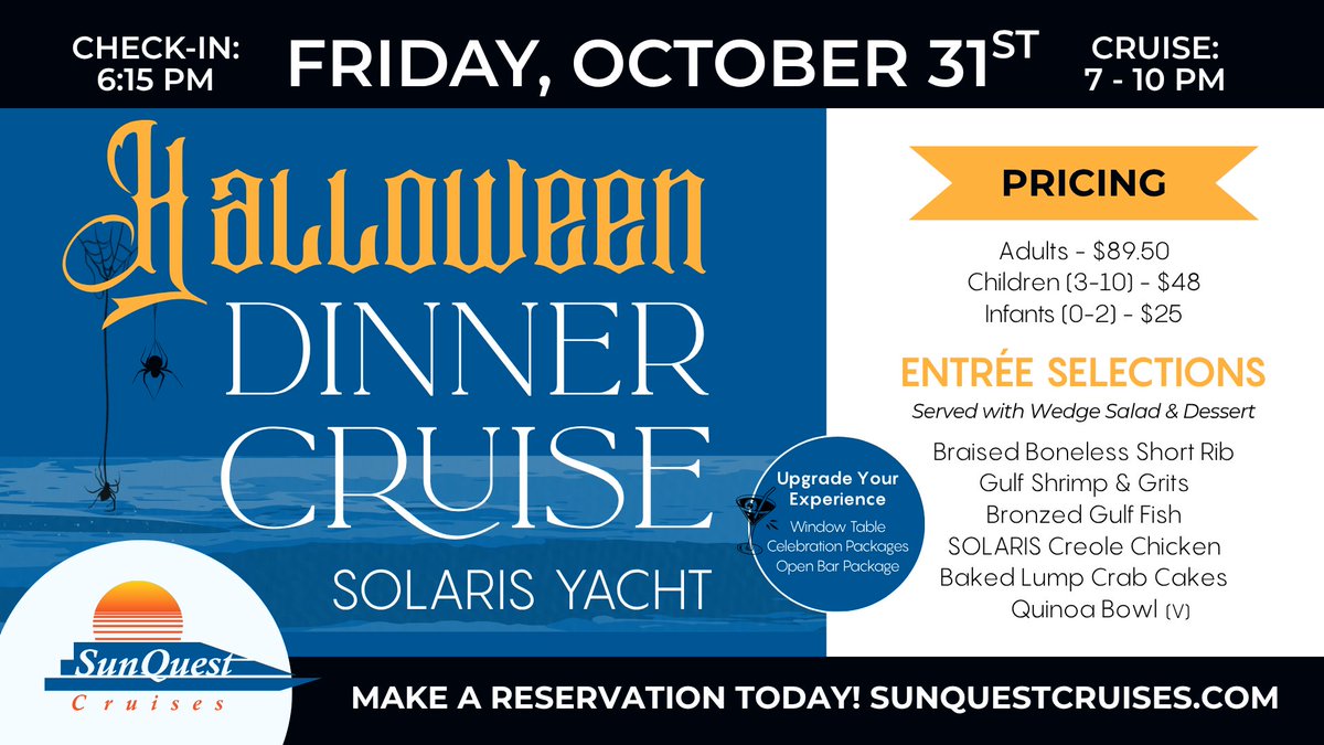 Destin's Halloween Dinner Cruise 🎃 - mailchi.mp/dadbebc4fb15/m…