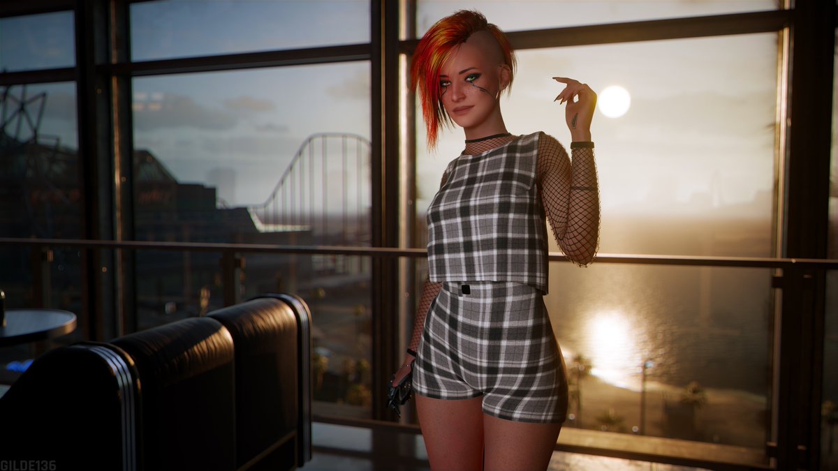 Patterned set

#Cyberpunk2077 #Cyberpunk2077PhotoMode #VirtualPhotography #VGPNetwork #ThePhotoMode #VPGamers #EdgerunnerSaturday #WIGVP #VPRetweet #FutureVPSupport #LandofVP #TheCapturedCollective