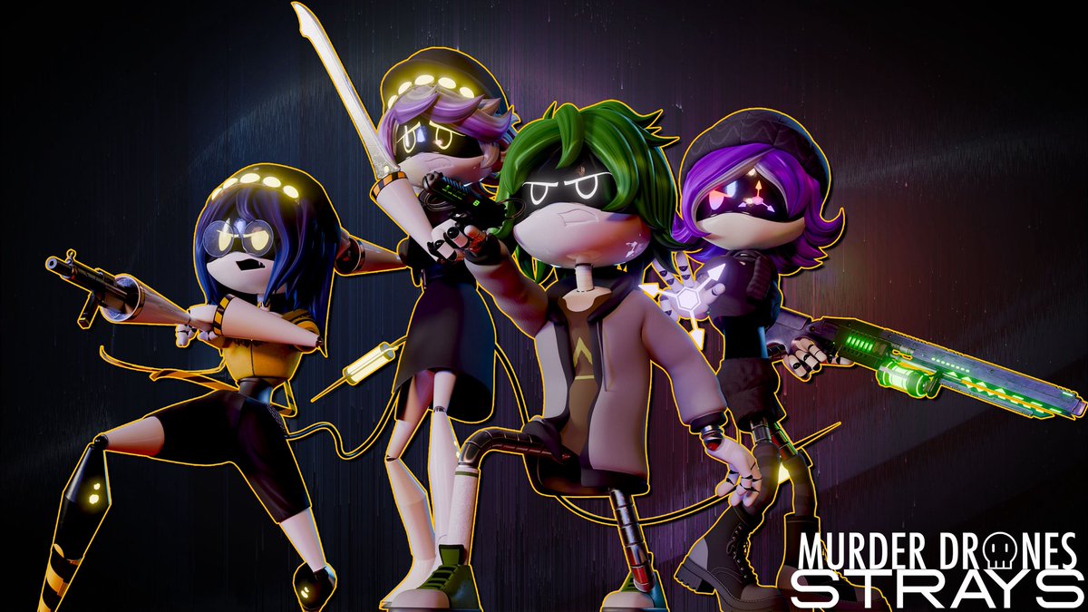 mdstrays's tweet image. Fatebreakers.

#MurderDrones #MurderDrones #MDAxelBridges #SerialDesignationE #RebornSerialDesignationN #RebornUziDoorman