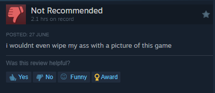 viennavtuber's tweet photo. Saw this review, gave the game a chance anyway.

He was actually right.. https://t.co/QzoiYzInMb