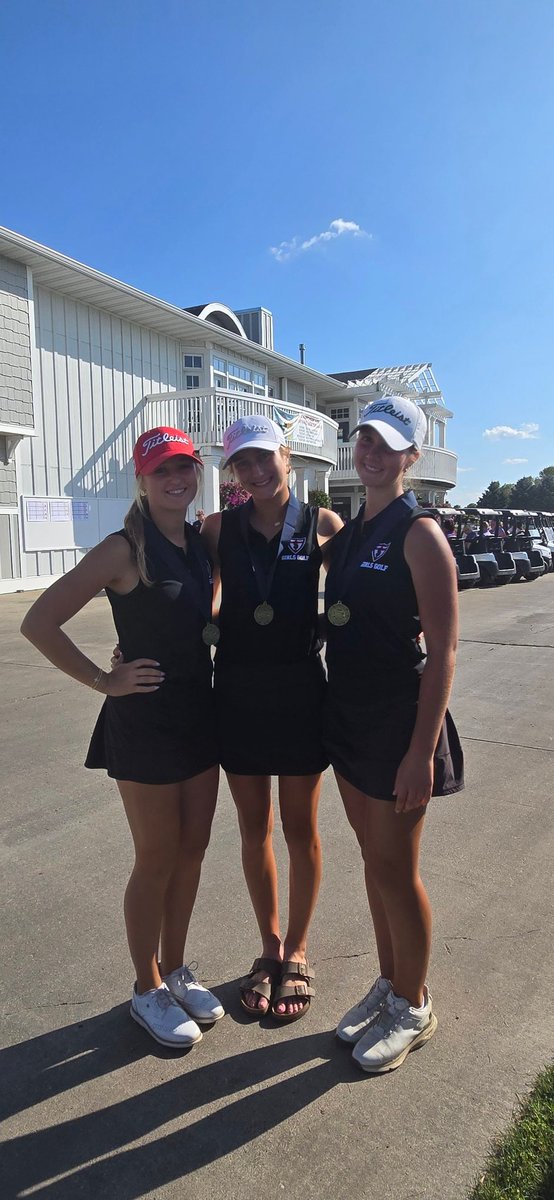 Shanley Team qualifies for State! 3rd place finish at EDC. Ani, Lauren and Izzy All-conference! Lauren (6th), Ani (10th) made the All Region tournament team. State next week!