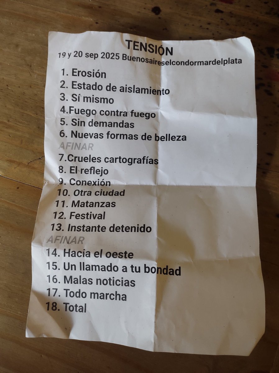 Tensión, 19 de septiembre de 2025 en Bula: espectacularmente sólido como siempre.