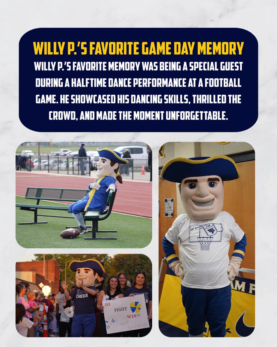 Meet the Mascot Monday: Willy P. — representing the Statesmen of William Penn University! 🏆

 #TheRightWayToPlay | #TheHeart