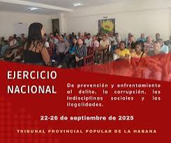 Inició hoy ,IV Ejercicio Nacional de Prevención y Enfrentamiento al delito, con el objetivo de incrementar y cohesionar las acciones de las organizaciones políticas, sociales y de masas, los órganos del Estado, del Gobierno y el <a href="/minint_cuba/">MININT_CUBA</a> 
#ArtemisaJuntosSomosMás