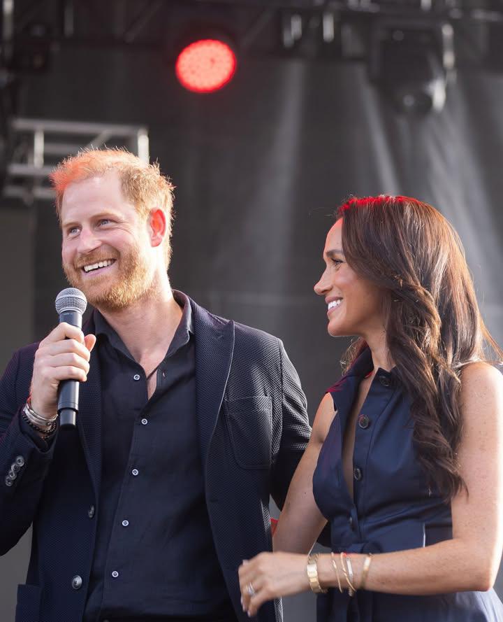 KayRoss96's tweet image. #HarryandMeghan at #One805LIVE Benefit Concert