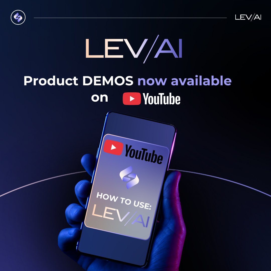 GetLevai's tweet photo. Tutorials and "How-To" Demos for key LEV/AI features are now LIVE on YouTube! Click on the playlist linked below to start exploring.
https://t.co/yYpM29Bv2v
#GetLEVAI #SmallBusinessTips #AIforBusiness #LEVAI #Entrepreneurship #MarketingMadeEasy https://t.co/5FlAZZ5vxw