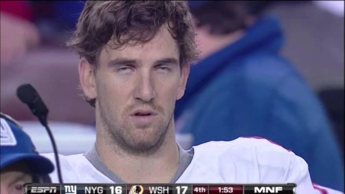 CA_Ray5's tweet image. When Mannings make this face they’re likable