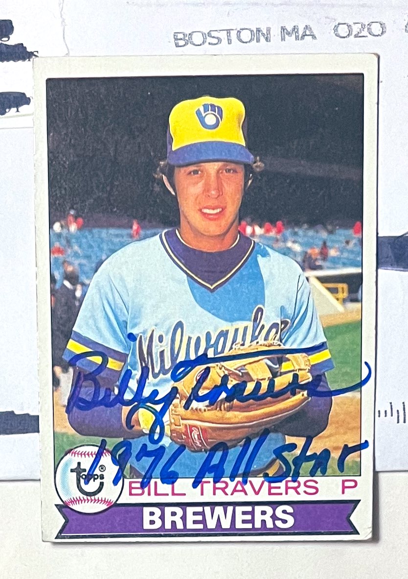 TTM Todd (@ttm_todd) on Twitter photo Former <a href="/Brewers/">Milwaukee Brewers</a>, <a href="/Angels/">Los Angeles Angels</a> P Billy Travers back in 25 days from <a href="/cardshowsMA/">cardboardpromotions</a> signing. He was AL All-Star in ‘76, has spot on Brewers’ Wall of Honor. My best! <a href="/HeyMattPatt/">HeyMattPatt</a> <a href="/FlyinWV79/">Kurt Humbertson</a> <a href="/georgesands58/">george sands</a> <a href="/BillLaurie10/">Bill Laurie</a> <a href="/KenLynes/">KenLynes</a> <a href="/OhNoonan/">Danny Mason</a> <a href="/BloggerTubbs/">Tubbs Baseball Blog</a> <a href="/BravestarrCards/">Bravestarr Cards</a> <a href="/caliser786/">Ralph Calise</a> Former <a href="/Brewers/">Milwaukee Brewers</a>, <a href="/Angels/">Los Angeles Angels</a> P Billy Travers back in 25 days from <a href="/cardshowsMA/">cardboardpromotions</a> signing. He was AL All-Star in ‘76, has spot on Brewers’ Wall of Honor. My best! <a href="/HeyMattPatt/">HeyMattPatt</a> <a href="/FlyinWV79/">Kurt Humbertson</a> <a href="/georgesands58/">george sands</a> <a href="/BillLaurie10/">Bill Laurie</a> <a href="/KenLynes/">KenLynes</a> <a href="/OhNoonan/">Danny Mason</a> <a href="/BloggerTubbs/">Tubbs Baseball Blog</a> <a href="/BravestarrCards/">Bravestarr Cards</a> <a href="/caliser786/">Ralph Calise</a>