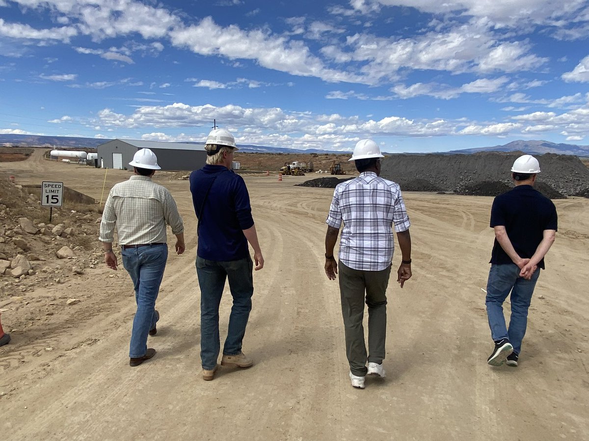 RepJeffHurd's tweet image. Visited the Energy Fuels processing facility in White Mesa, Utah, which is the only conventional uranium mill operating in the U.S. today. Joined Congressmen @BurgessOwens and @RepMikeKennedy to see firsthand how this site is supporting American energy security and national…