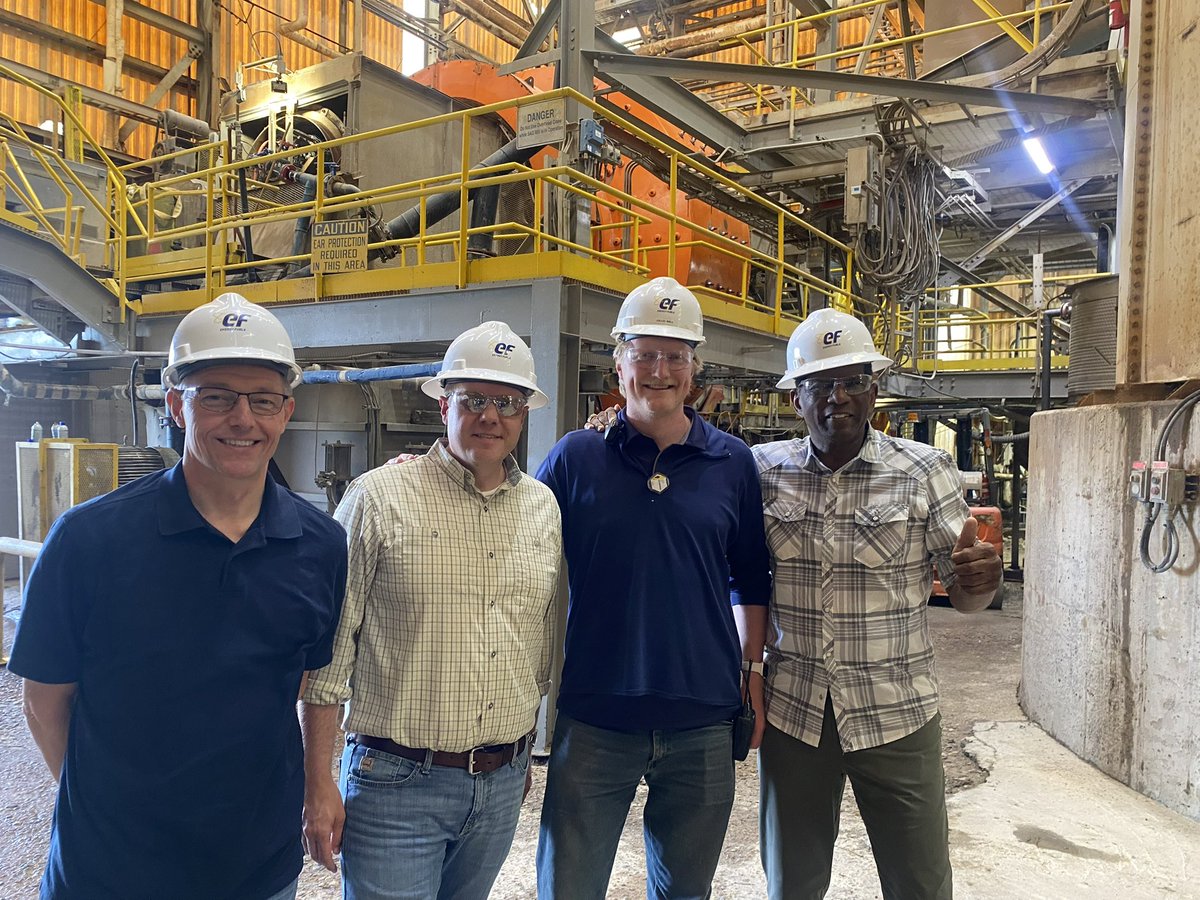 RepJeffHurd's tweet image. Visited the Energy Fuels processing facility in White Mesa, Utah, which is the only conventional uranium mill operating in the U.S. today. Joined Congressmen @BurgessOwens and @RepMikeKennedy to see firsthand how this site is supporting American energy security and national…