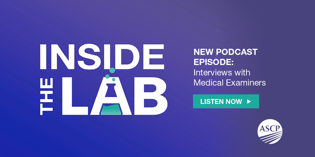 ASCP_Chicago's tweet image. 🎧This new episode dives into the vital role of forensic pathology and why it matters more than ever. Join Dr. Ali Brown, Dr. Nicole Jackson, and Dr. Greg Davis for a powerful conversation on empathy, education, and autopsy.

Listen Now: bit.ly/3K8fqlC

#InsideTheLab…