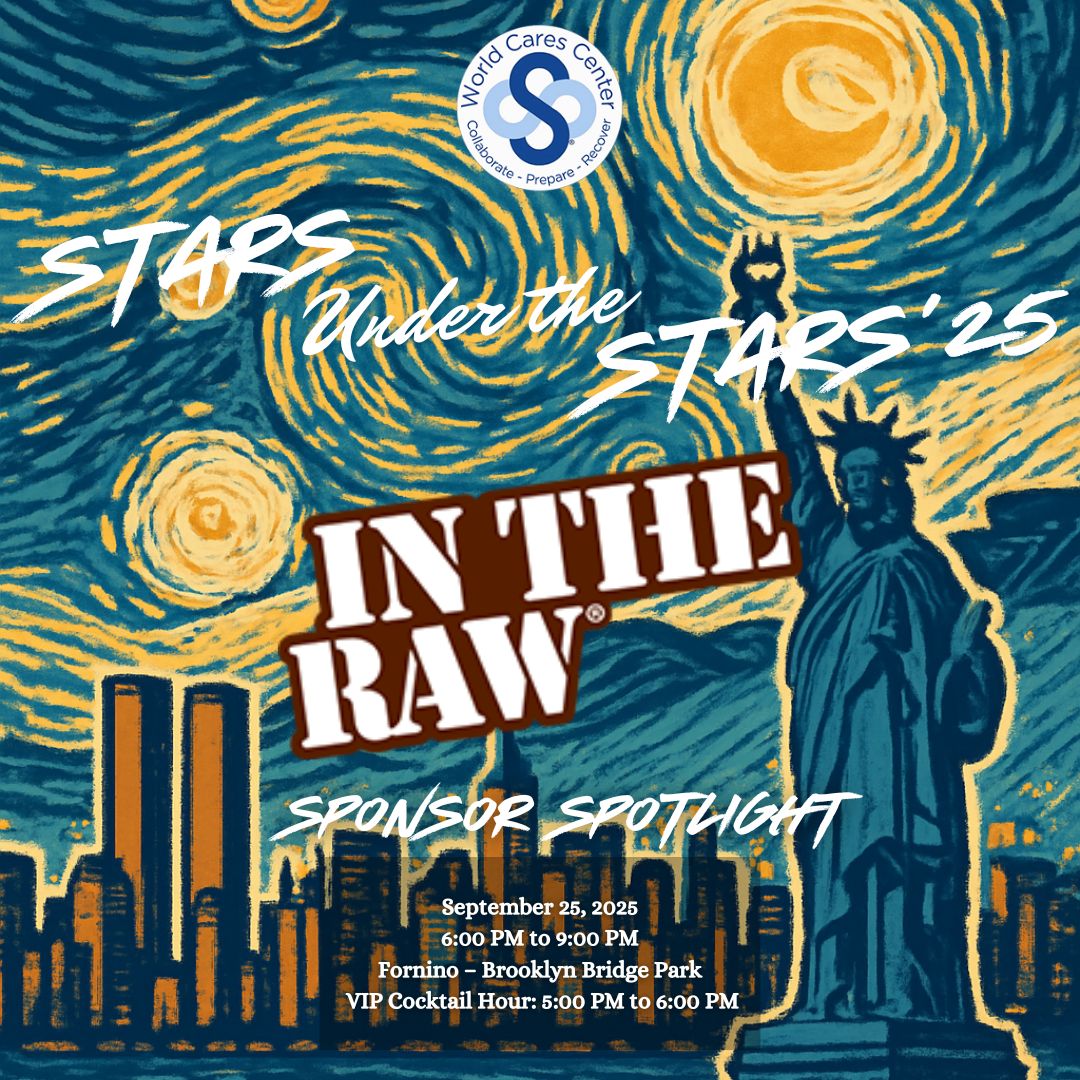 Join us for Stars Under the Stars honoring Ready Responders! Thanks to <a href="/intheraw/">In The Raw</a> for their support. Tickets &amp; sponsorships available. Contact: lorloff@worldcares.org. Learn more: worldcares.org/2025-celebrate…