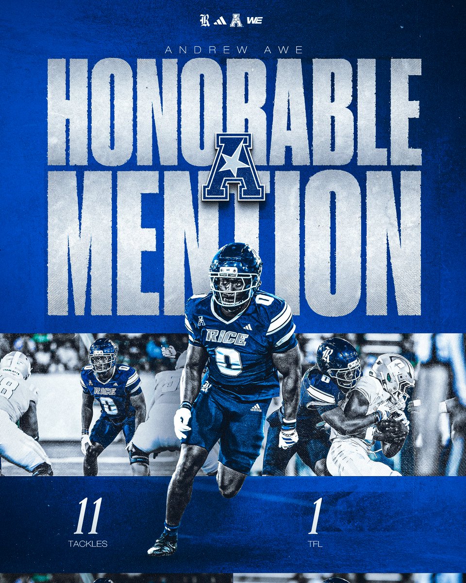0⃣ on the jersey, double-digits in the stats...

riceowls.co/Awe-HM
#WE