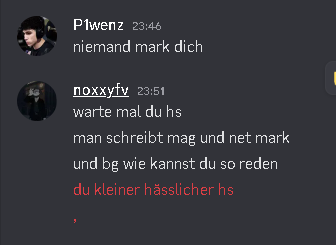 .@P4wenzfn niemand "mark" dich haha