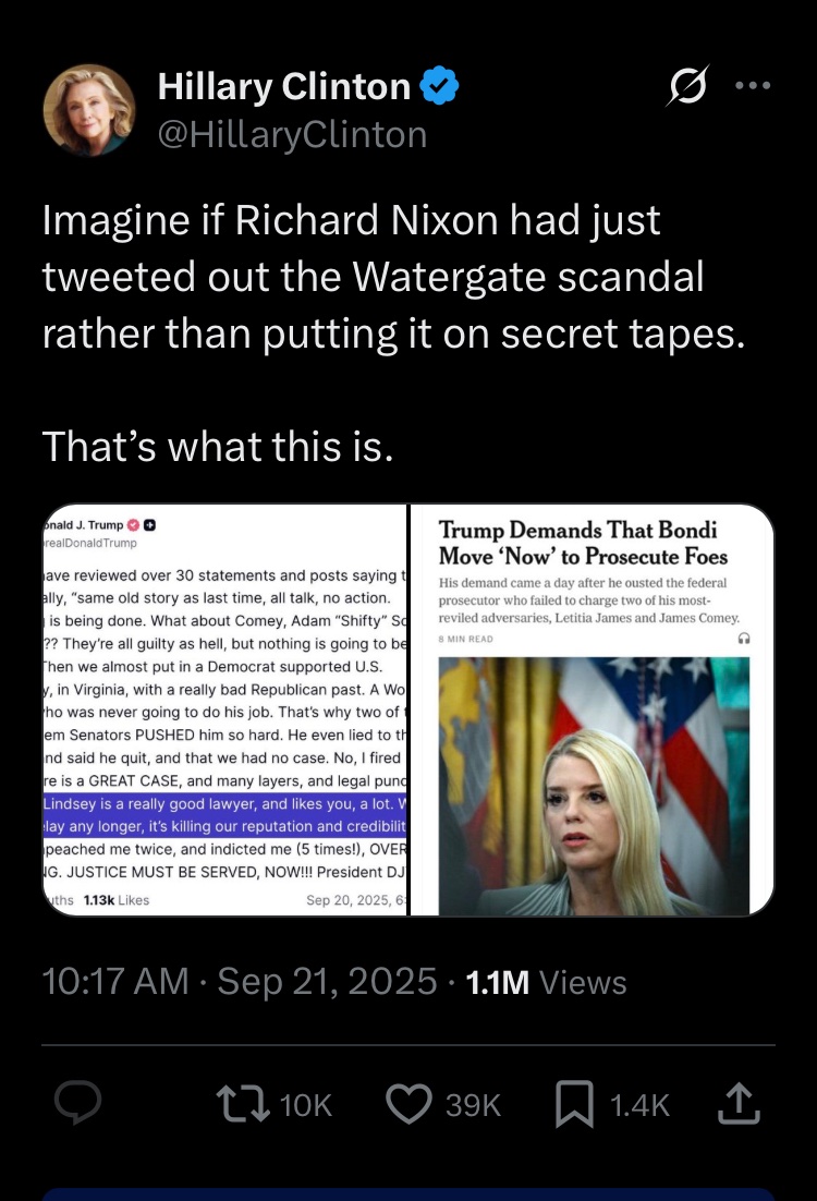 patrapp's tweet photo. @RepJoeMorelle @hillaryclinton has words. https://t.co/hSwkCNVr7j