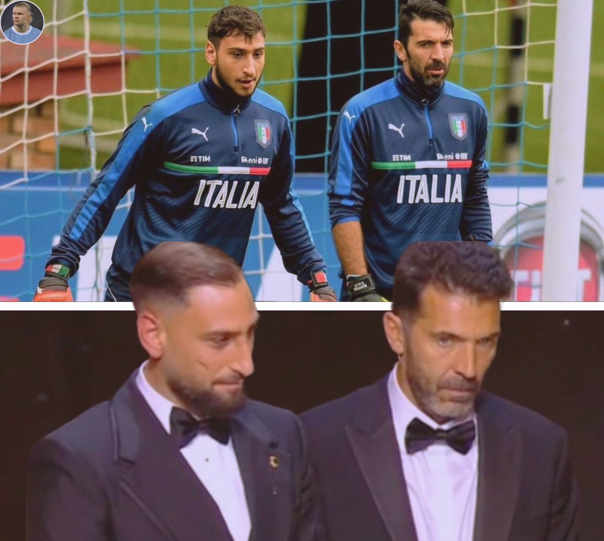 ErlingProp's tweet photo. Donnarumma learnt from the best 🇮🇹 https://t.co/OixnU72lKE