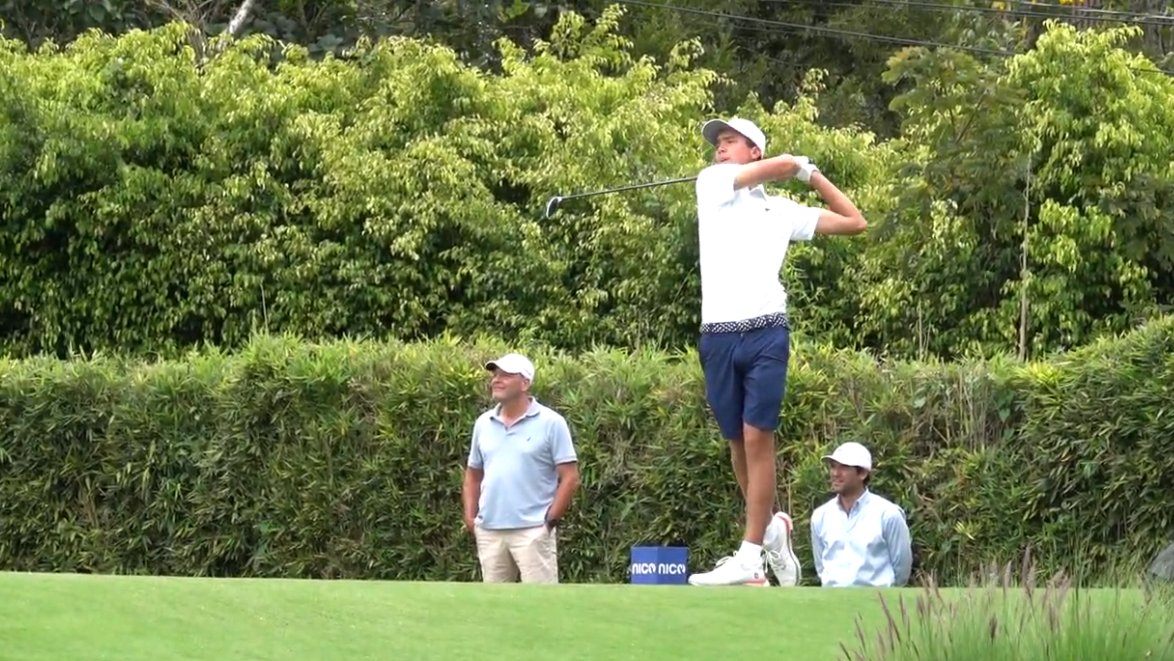 Con torneo juvenil en Llanogrande, Nico Echavarría parte a EEUU a preparar el PGA: paisadeportes.com/con-torneo-juv…