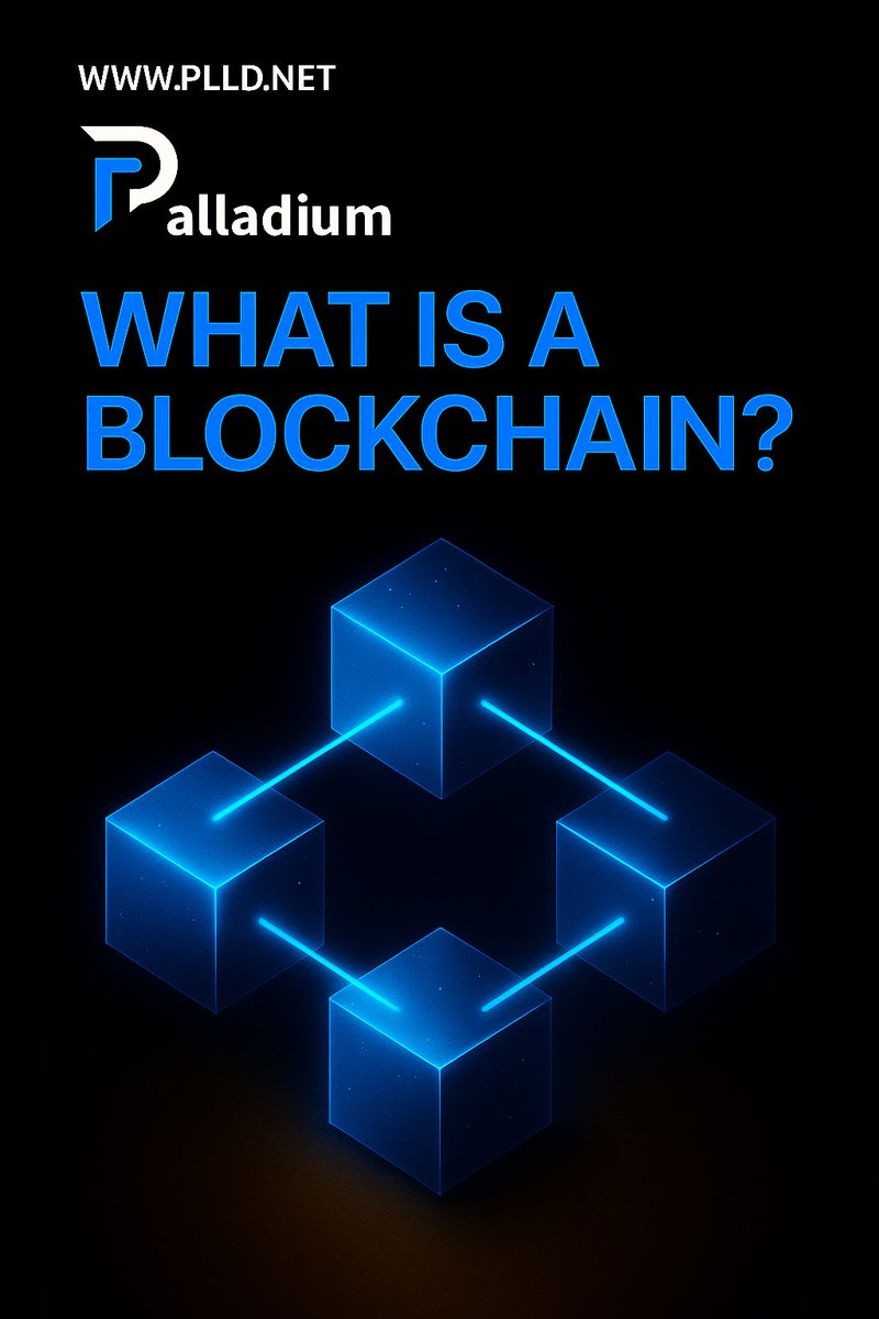 PLLDcrypto's tweet photo. 🔷 What is a Blockchain?
At Palladium, we believe knowledge is power. Blockchain isn’t just about crypto — it’s the foundation of trust, transparency, and innovation in the digital age.

👉 Learn more at https://t.co/viTrLsytsr https://t.co/FLOpXOFNgd