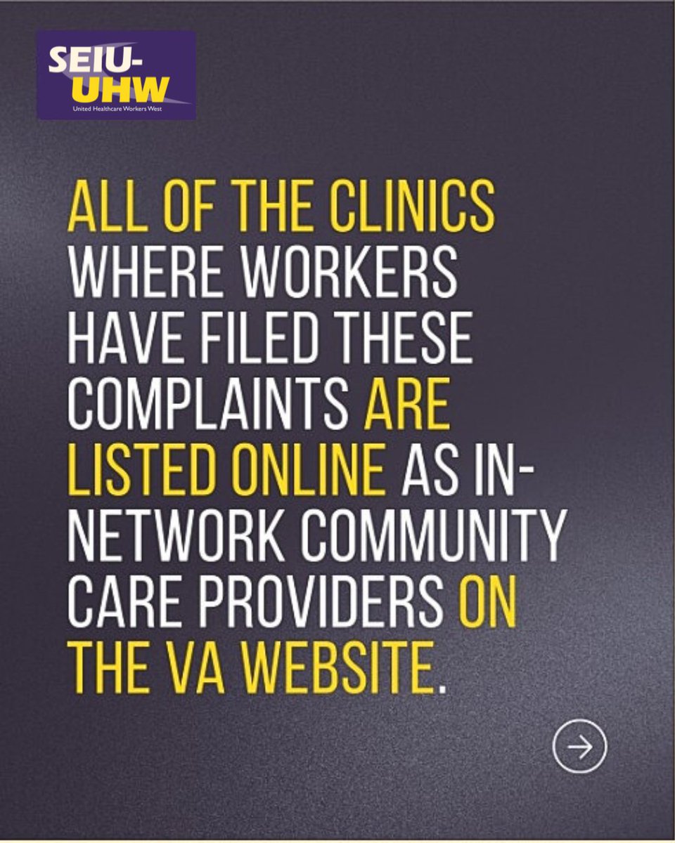 seiu_uhw's tweet photo. Hard-working dialysis caregivers at @DaVita , @USRenalCare , @SatelliteHealth , and @Fresenius are fighting for the best quality care for their patients, including those who receive services through the VA’s National Dialysis Services Contract. 

The workers are using ADO forms to document how short staffing and increased workloads are impacting their ability to provide quality patient care. 

The @deptvetaffairs needs to make sure companies receiving lucrative contracts provide a safe environment for workers and the best quality care for America’s veterans.