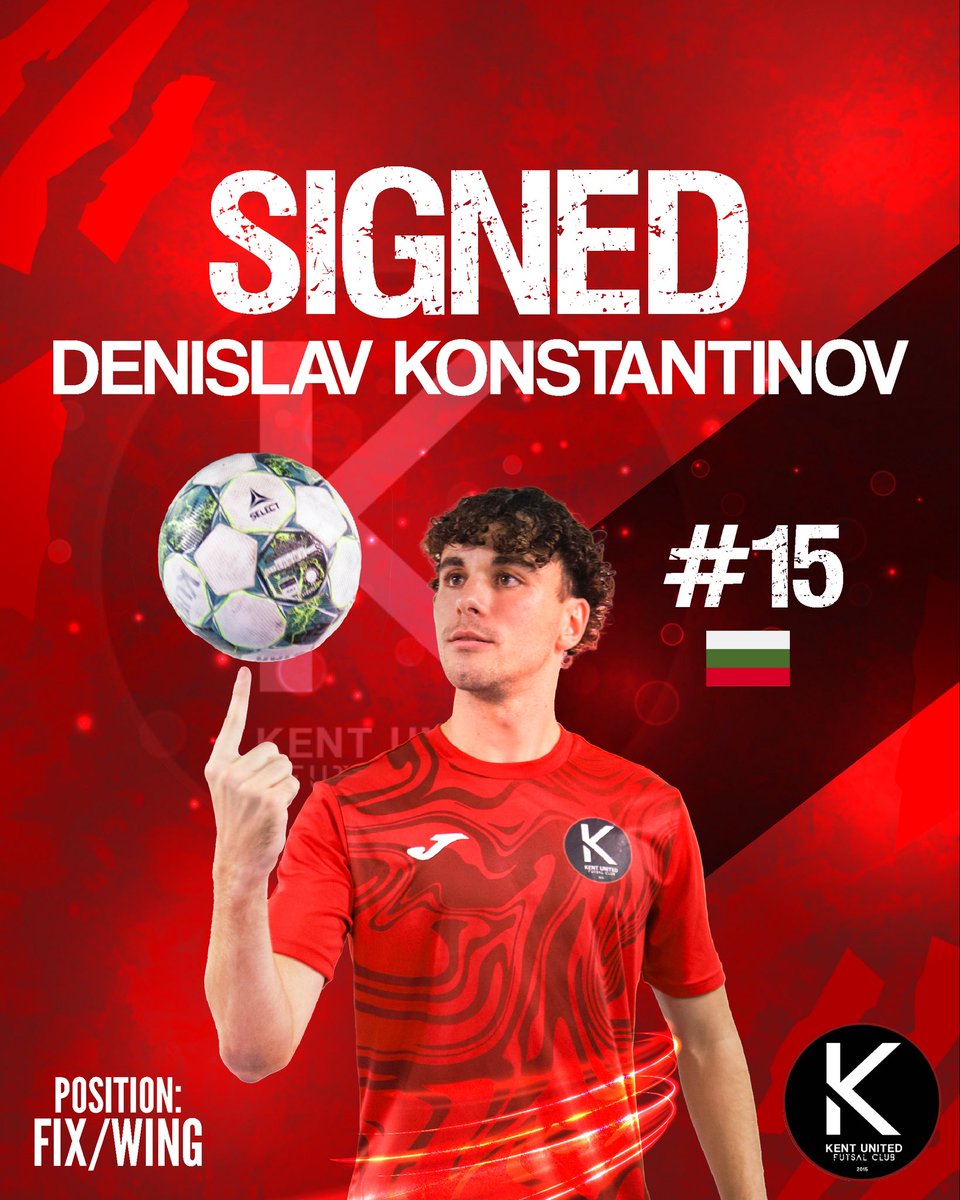 Welcome, Denislav Konstantinov!🔥A young, hard-working player ready to fight for his team — we’re happy to have you join the Kent United family! ⚫️🔴⚪️

📸<a href="/byelifaltun/">Elif Altun</a>