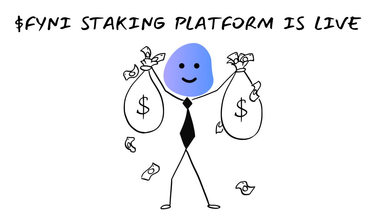 FyniAI's tweet image. $FYNI official staking platform is live 🥔⚡️ 
Guess what? there is no need to UNSTAKE from @virtuals_io , just dive in on stake.fyni.ai 🔥

Epoch 1 runs 45 days, rewards rain in USDC, and apy blasts up to 98.6%… the potato cult isn’t farming, it’s printing 🚀