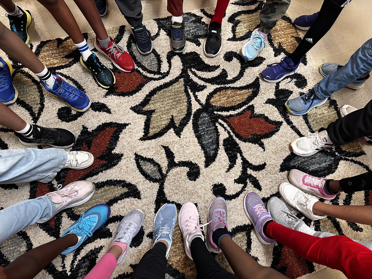 #P5 ⁦<a href="/NetZeroLee/">Richard J. Lee Elementary</a>⁩ Sneaking into school today with perfect attendance! You put your left foot in…. 😂