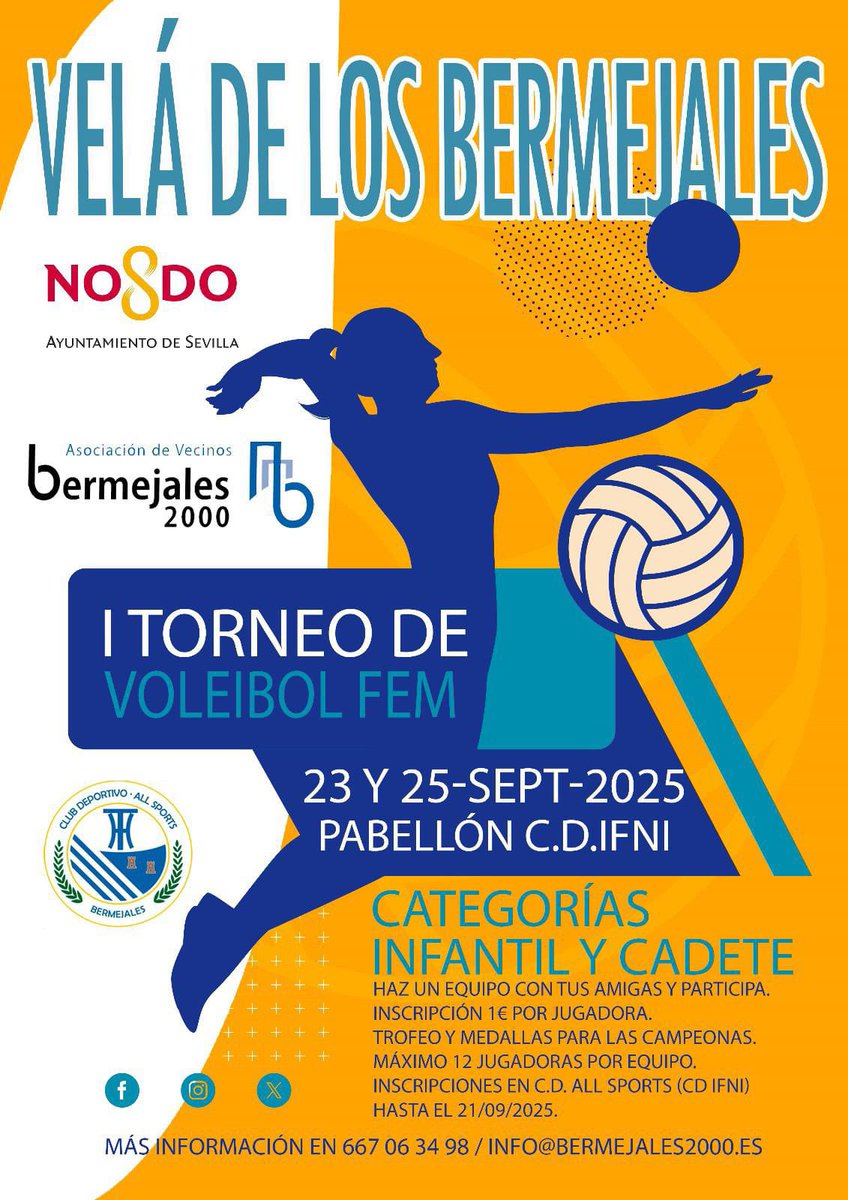 bermejales2000's tweet photo. Tenemos el gusto de presentar el programa de actuaciones y actividades que hemos preparado desde esta @bermejales2000 junto con @DtoBellaPalmera para el disfrute de nuestro barrio.Un programa con ocio, cultura y deporte el cual esperamos que sea de vuestro agrado.Os esperamos! https://t.co/03Uui6cJIZ