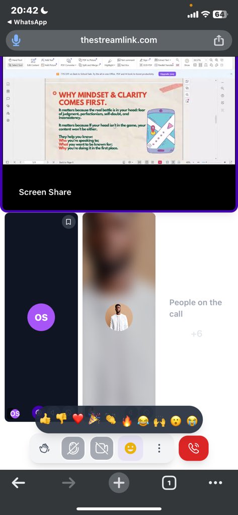 Thank you so much for joining today’s session — ur presence means a lot 2 us. 

We sincerely apologize for the glitches during the call. We assure u that tomorrow’s session will be much smoother n far better.

Speaker <a href="/EnochModi_/">Mallam Enoch</a> 

Looking forward to seeing you all again tomorrow