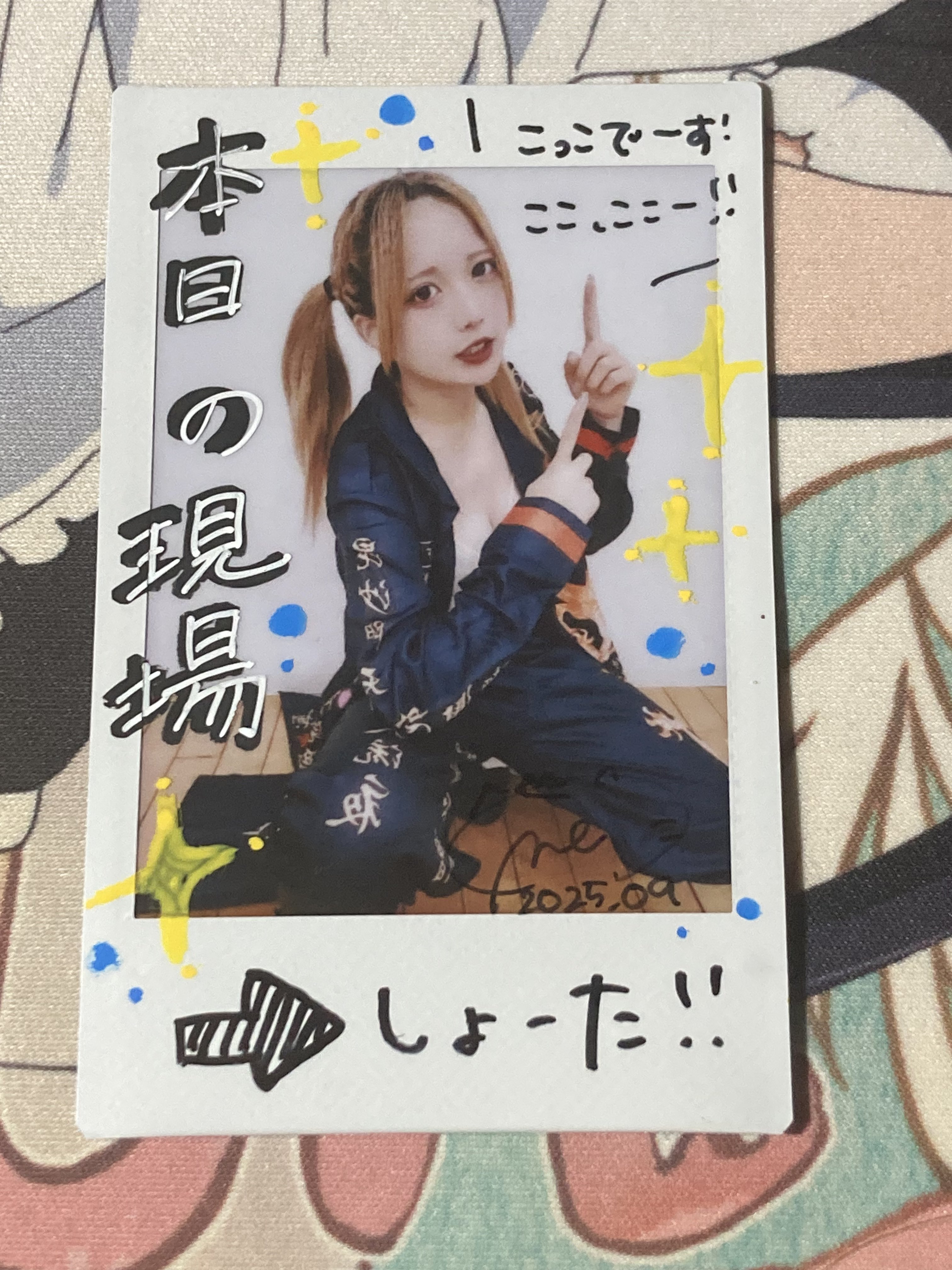 DKB ダクビ　ダークビー　REBEL イチャン　チェキ　ポラ DKB ダクビダークビーREBEL イチャンチェキポラ