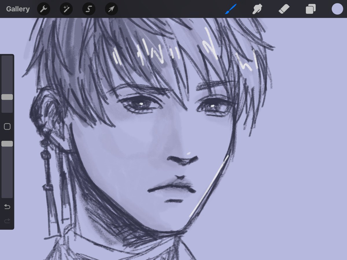 nearly forgot how to draw him… scary….
