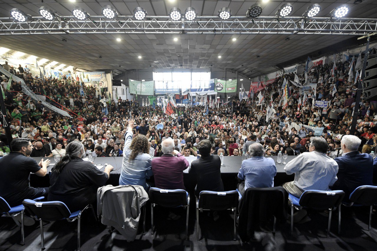 Con Kicillof como eje, las CTA y los diputados de extracción sindical fueron la plataforma de lanzamiento de la campaña de Taiana