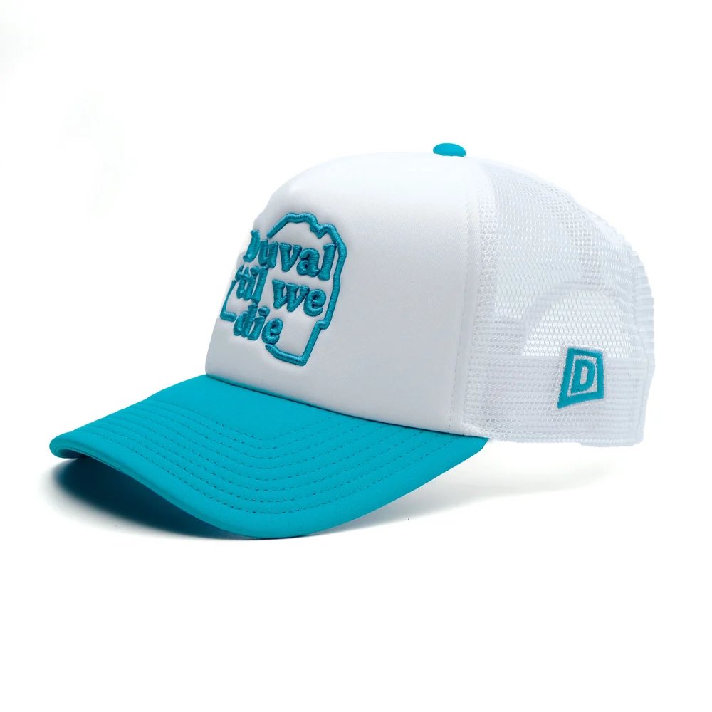 We put on for our County(city). New A-Frame Foam Truckers are live in the DTWDShop: dtwdshop.com/product/duval-…