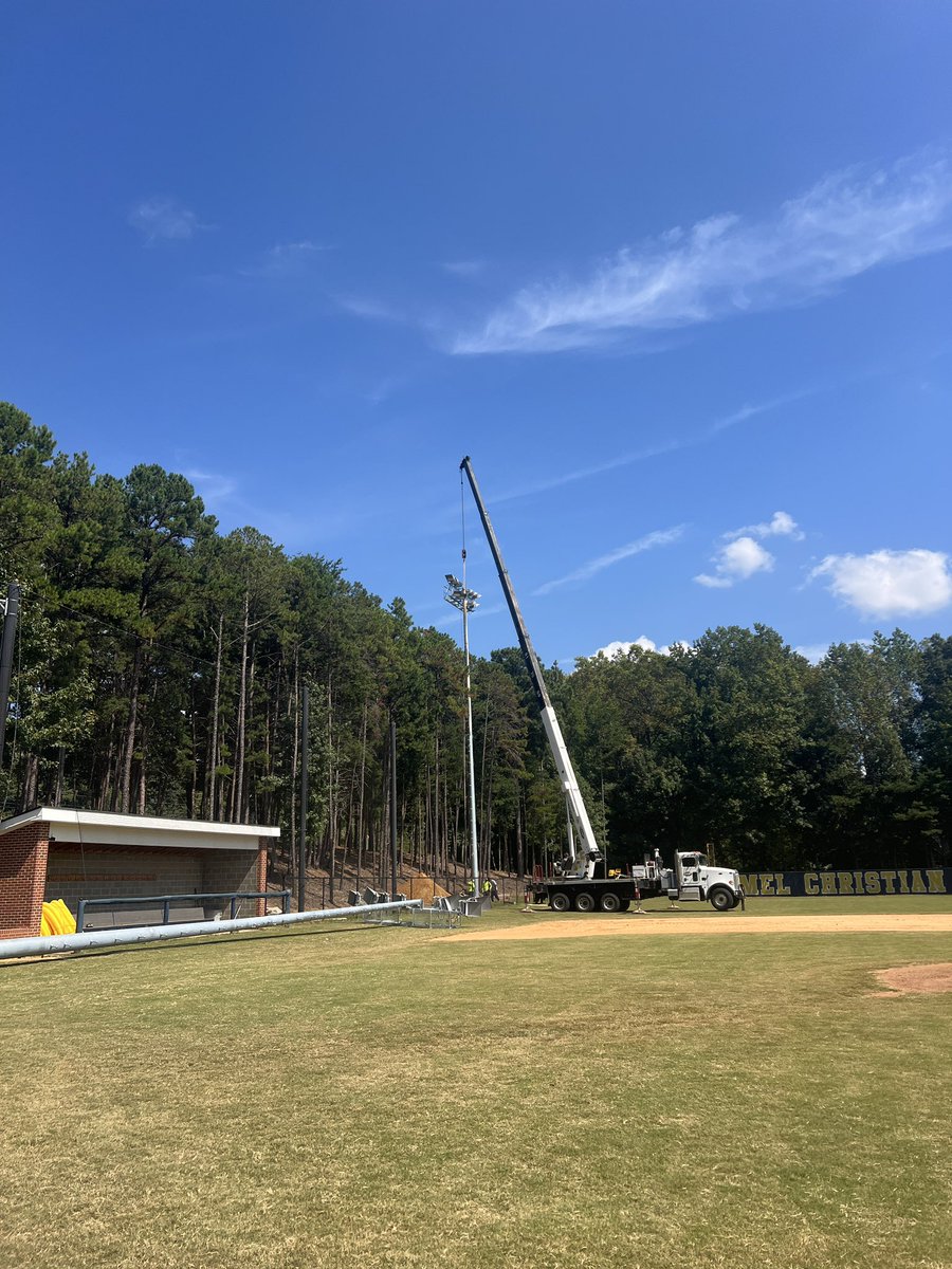 Some big improvements happening at our ballpark! 👀💡📈