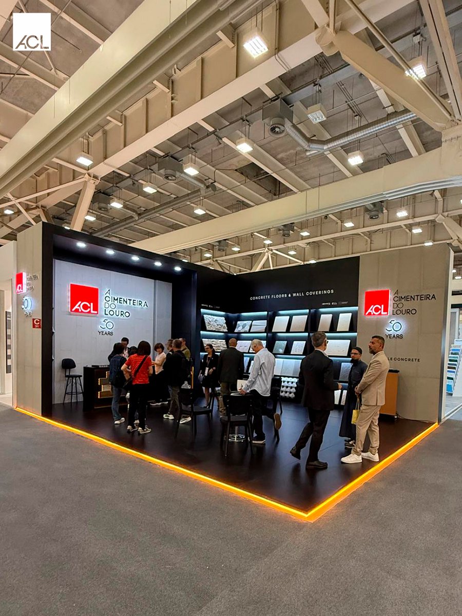 ACL_Louro's tweet photo. ✨ We’ve arrived at Cersaie 2025!
Come visit us at Hall 18 | Stand C31 and explore ACL’s innovative solutions for wall coverings and flooring.
Let’s shape the future of design together!
#Cersaie2025 #ConcreteDesign #WallCoverings #Flooring @ItcomIndustrial @CersaieOfficial https://t.co/AtKFHx3Zh7