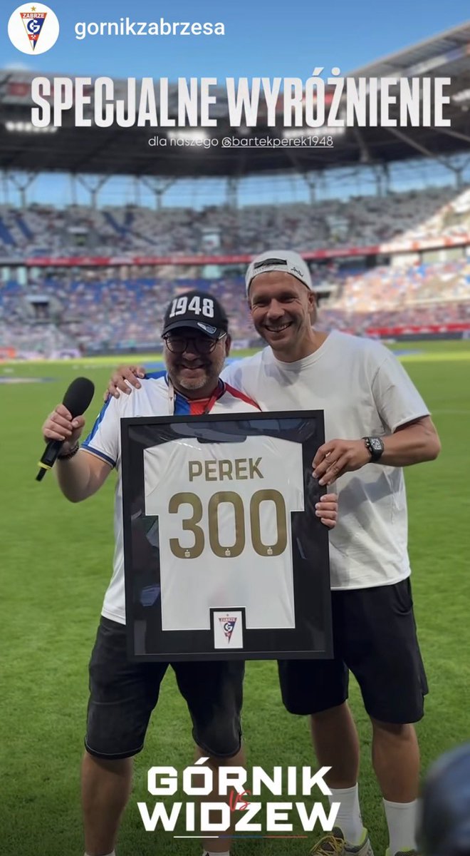 GMaciek's tweet photo. W ogóle mecz meczem, ale tutaj totalnie bez echa przeszedł jeden temat. Gratulacje @Bartek_Perek! Przynamniej drugie tyle pełne pasji i werwy!🫡 #zabskitwitter #GORWID
📷: ig @GornikZabrzeSSA https://t.co/H3UZhEpOny