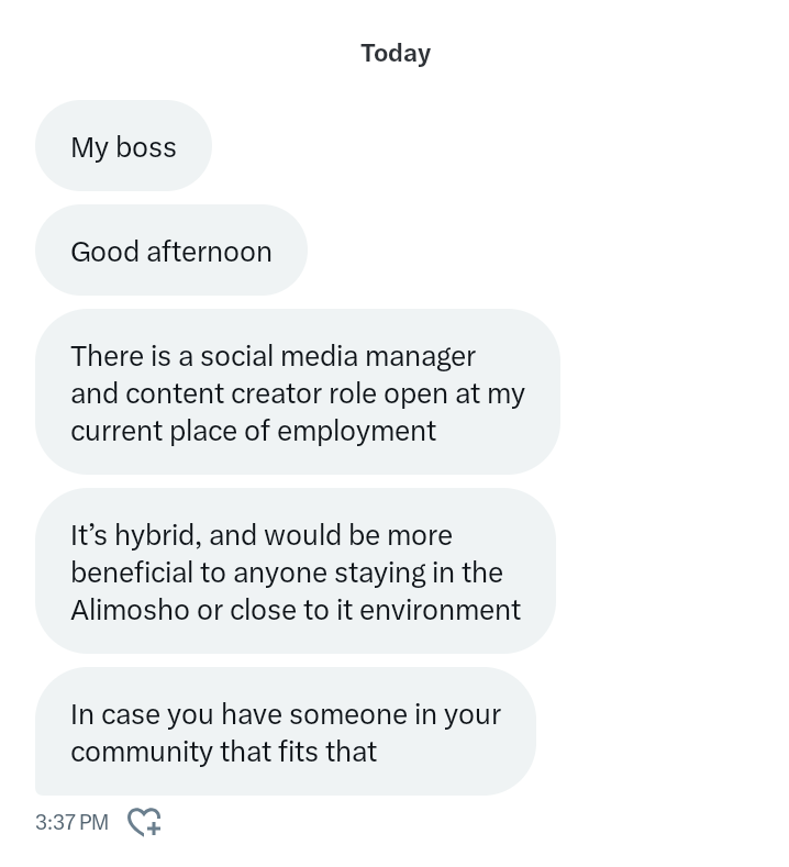 Social media manager needed ASAP 💥