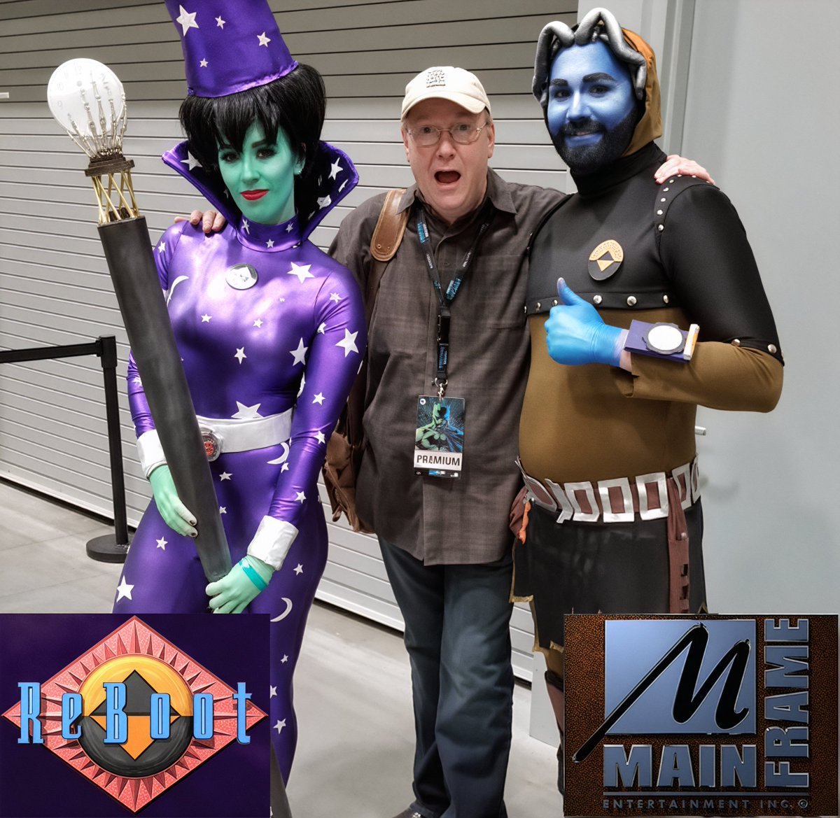 Please join me in wishing a very happy birthday to Gavin Blair!🥳🎂Gavin's a co-founder of #MainframeEnt.! Co-creator of #ReBoot! Voice of Binky! An alphanumeric guy, a very dear friend &amp; wise mentor. It's been a pleasure knowing you these 19yrs good sir! Here's to many more!🍻