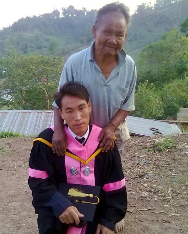 awkwardgoogle's tweet image. This farmer sold everything he had to get his son to college.