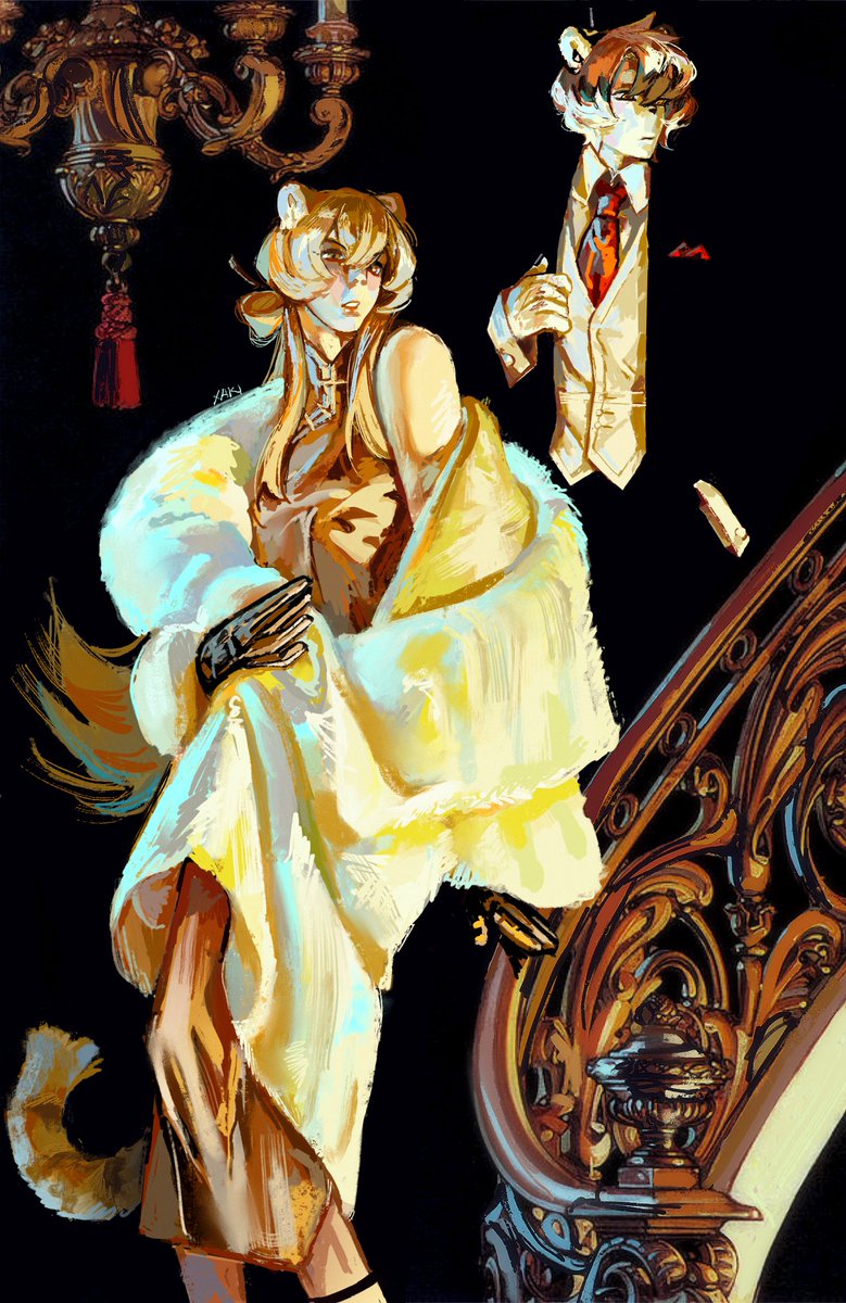 ChanXaki's tweet image. waaidu (leyendecker redraw) #Arknights