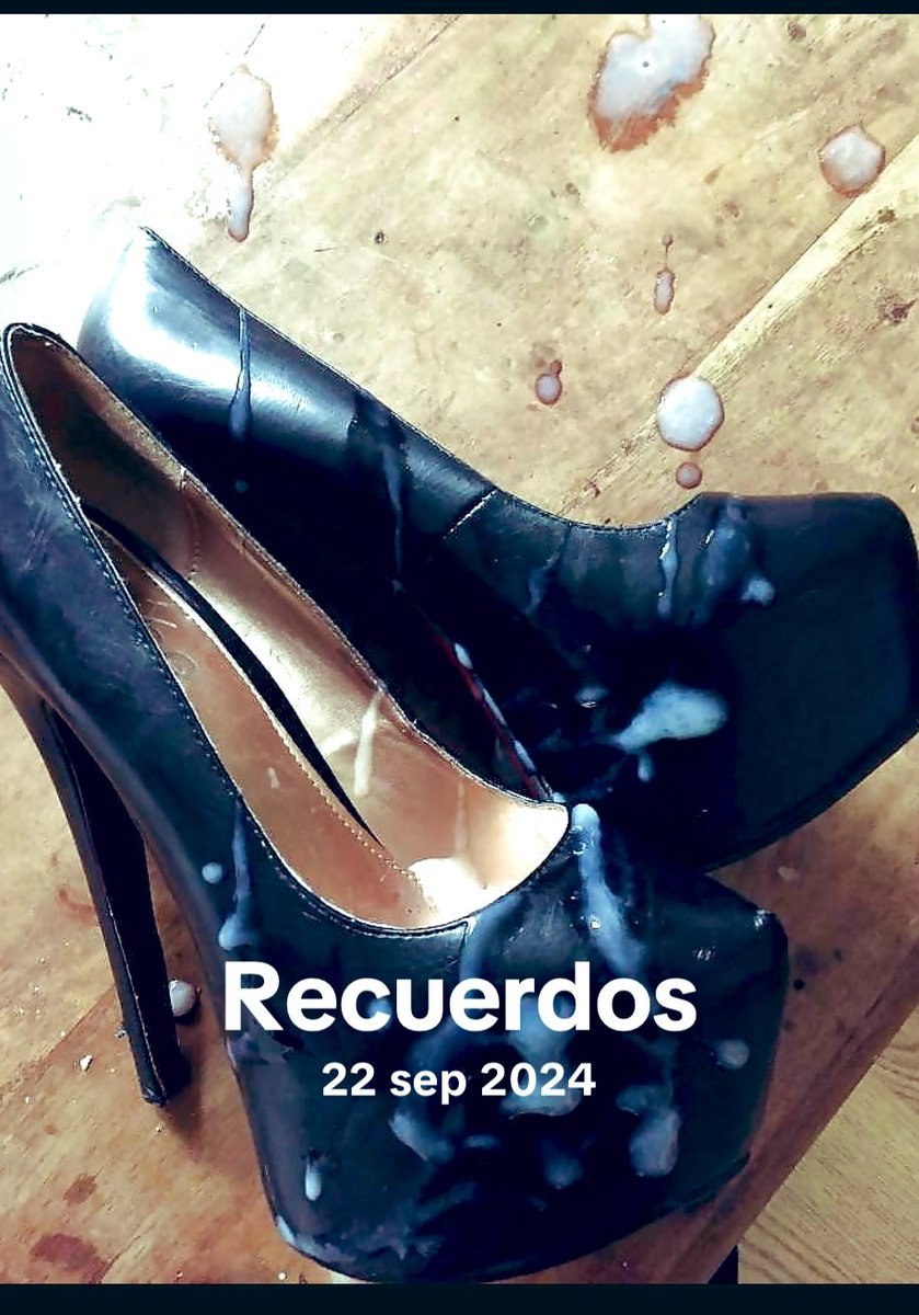 Como qué recuerdos !!! Que ganas de repetir alguna hotwife con bonitos pies en tacones altos 🫣🫣 podríamos hacer intercambio con alguna pareja similar 😈😈😈🤤 ustedes se corren bastante ??