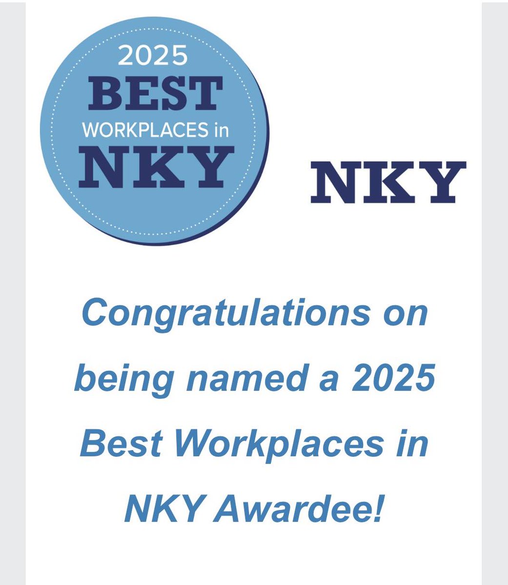 Big news, Union!

We are honored to share that the City of Union, Kentucky has been named one of the 2025 Best Workplaces in NKY in the Government &amp; Services category! 
We are grateful to have an amazing team that has a commitment to making our city the very best!