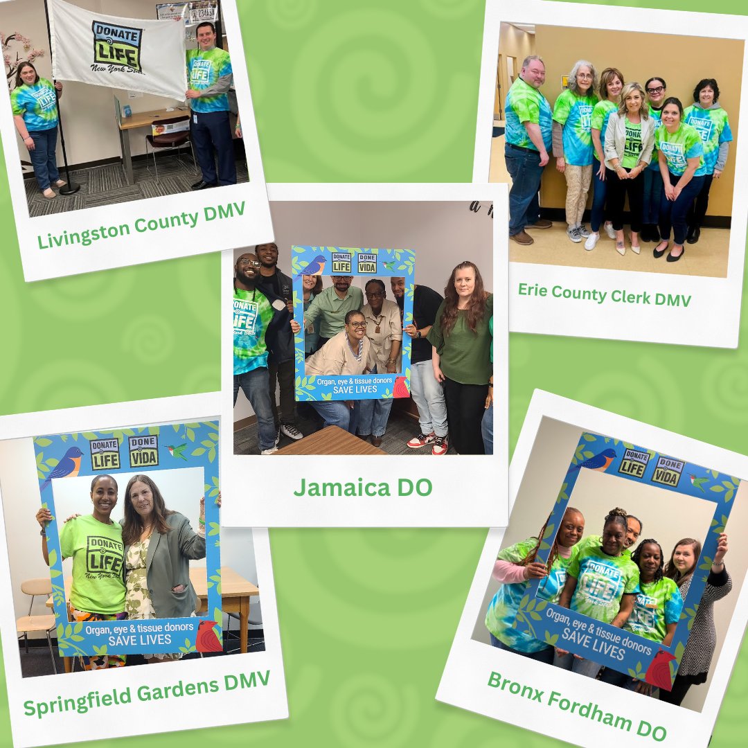 Did You Know? DMV Appreciation Month Fact: Nearly 84% of NYS Donate Life Registry enrollments are generated by <a href="/NYSDMV/">NYS DMV</a> offices. Thank you for saving and healing lives daily! #DonateLifeNYS #DMVMonth #Thx4Asking #DMVKudos