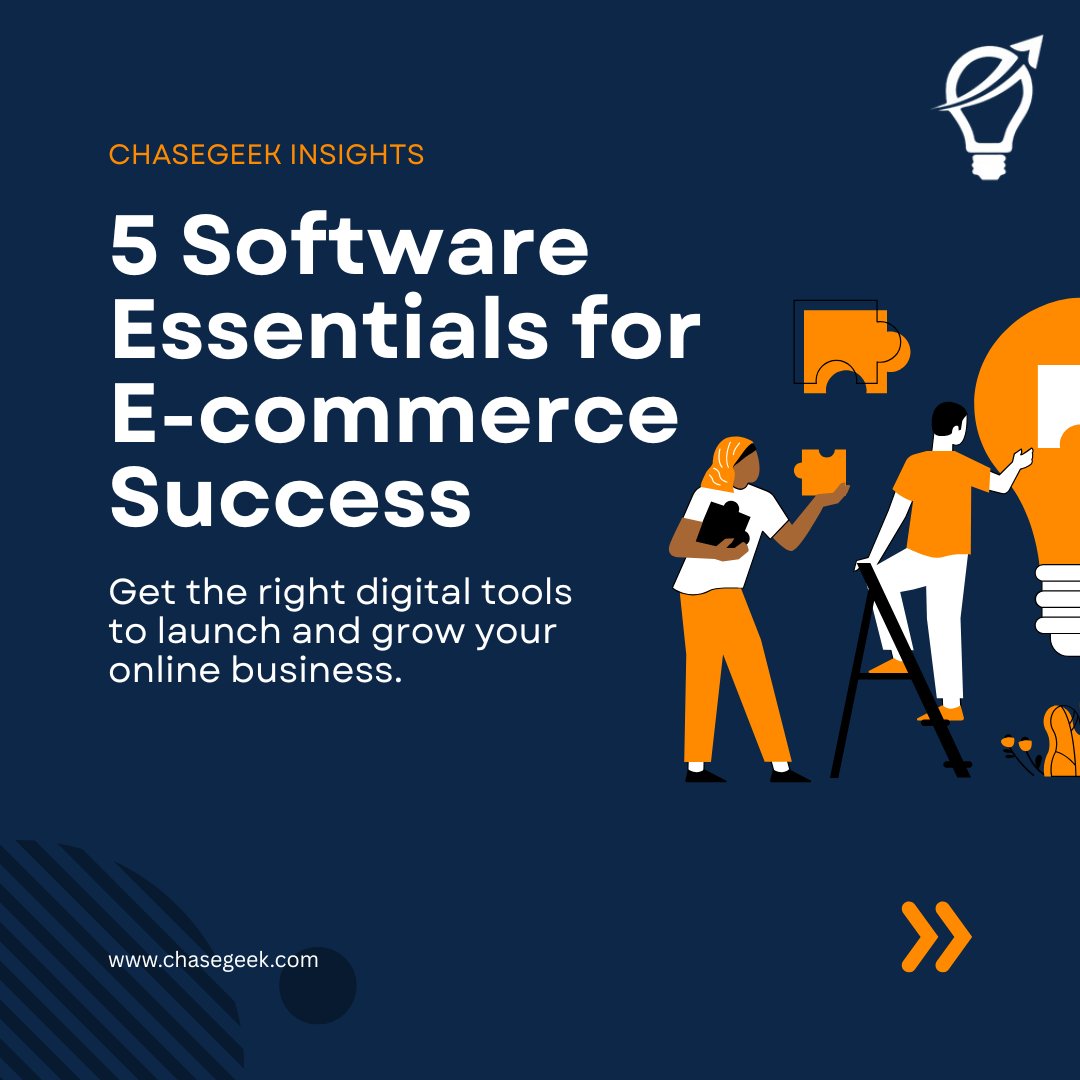 chasegeek's tweet image. Starting an online store? 🚀
Don't get overwhelmed by the tech. Focus on what you do best, and let our experts handle the rest. We'll set you up for e-commerce success!
#Ecommerce #OnlineStore #Shopify #BusinessTips #Startup #ChaseGeek