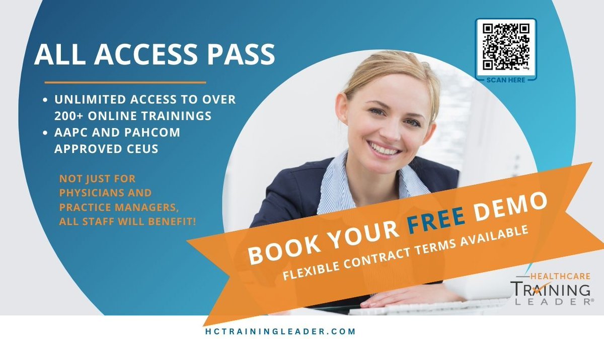 Unlock Your Team’s Full Potential! 🚀

Curious about how our All Access Pass can transform your practice? hubs.ly/Q03Kmgp90

Don’t miss out! Experience the benefits for yourself—schedule your free demo now.

#HealthcareTraining #TeamDevelopment #CEUs #UnlockPotential