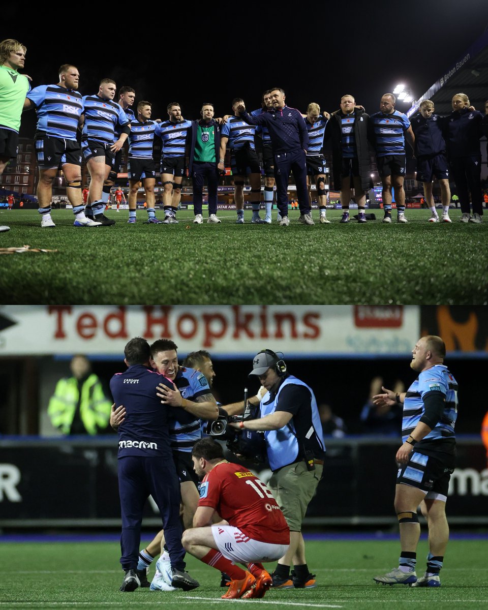 Cardiff_Rugby's tweet image. Thanks for the memories Jockey! 

Not Cardiff born, but indeed Cardiff bred 🔵⚫

#YmlaenCaerdydd